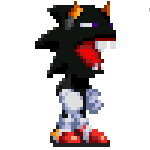 Semi and Super Dark Sonic IN SONIC 3 AIR [Sonic 3 A.I.R.] [Works In  Progress]