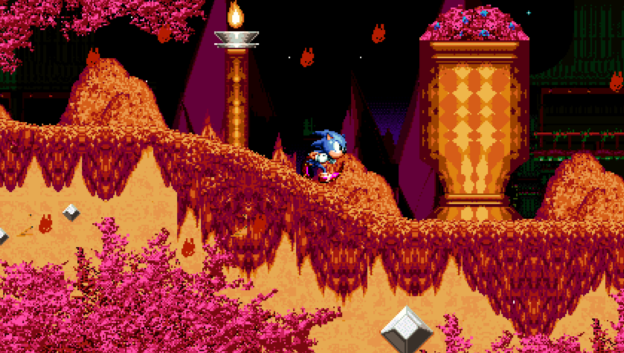 Sonic Mania Original Stage Mod: Aurora Garden